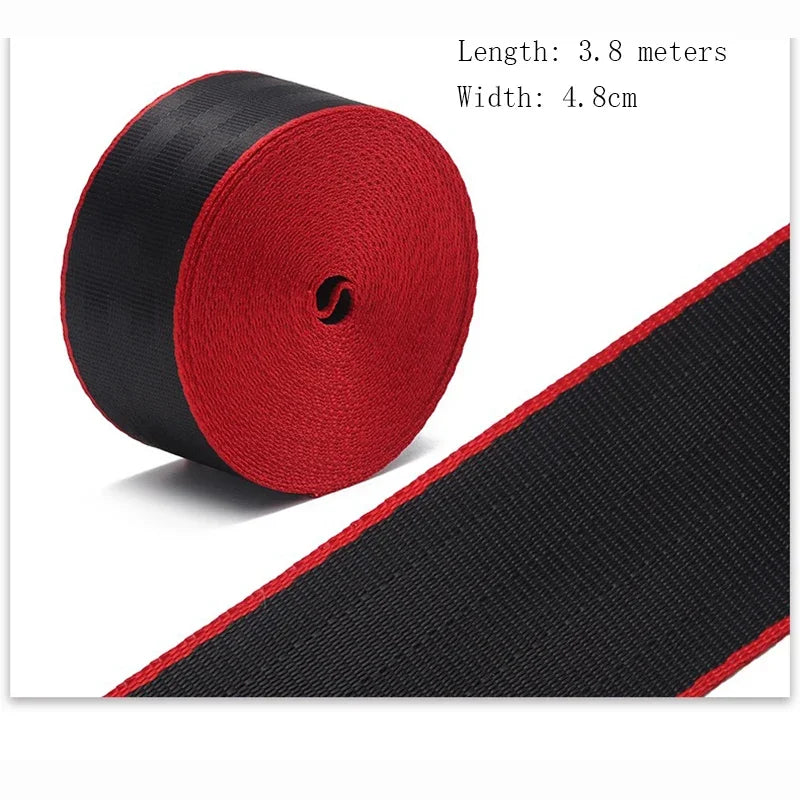 3.6m Racing Seat Belt Harness Webbing Strap