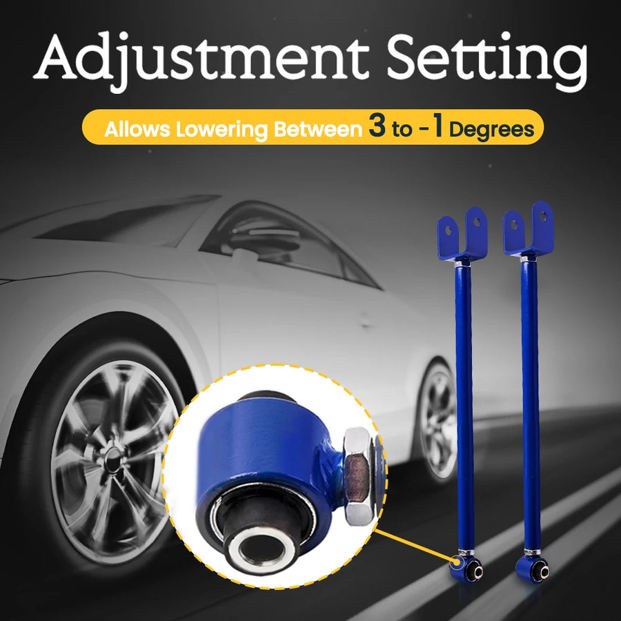 2-Piece Rear Lower Control Arm Arms for BMW E36 E46 E83 E85 E86 E89 323i 325i 328i for BMW 3 Series E36 316 M3 E46 Z4 Coilovers