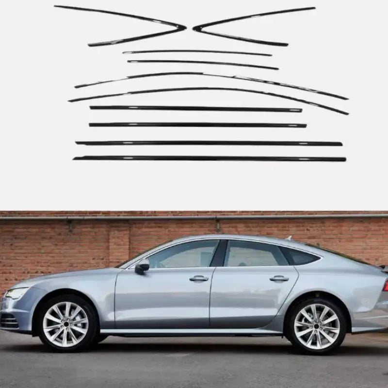 Exterior Window Trim Set for Audi A7 S7 2012-2018
