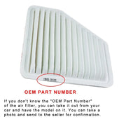 High-Flow Washable Engine Air Filter for Hyundai Genesis Coupe 2013-2014