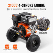 3,500 PSI Gas Pressure Washer – 2.6 GPM