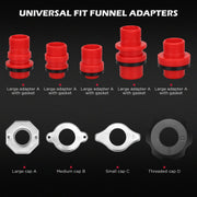22-Piece Spill-Free Coolant Funnel and Siphon Pump Kit