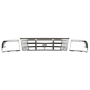 Chrome Front Grille for 1992–1997 Ford F-350/F-250/F-150