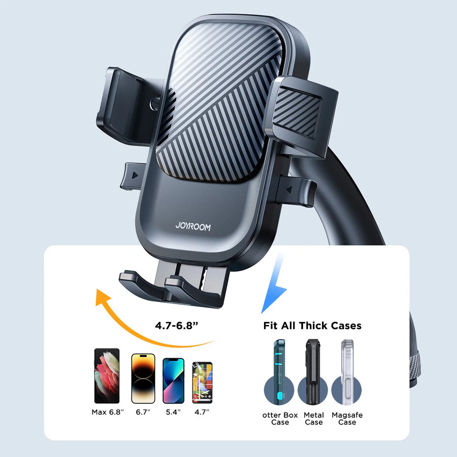 Joyroom Dashboard/Windshield Phone Mount with 360° Rotation