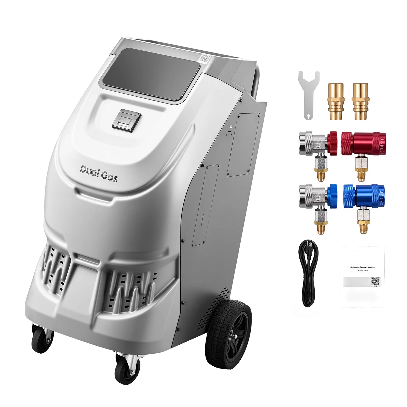 Automatic R-134a / R-1234yf A/C Service Machine – 10 in