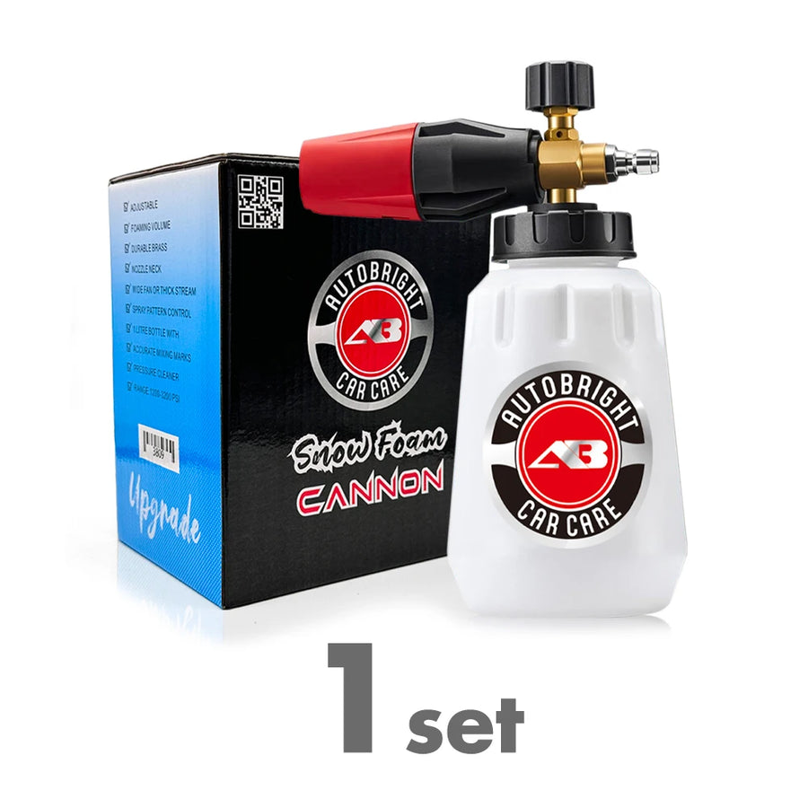 1 L Snow Foam Cannon with 1/4-Inch Quick Connect