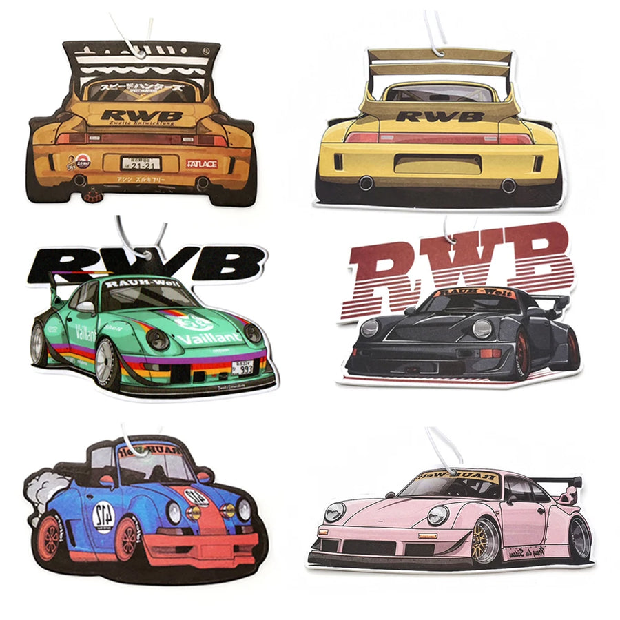 RWB-Style Hanging Car Air Freshener