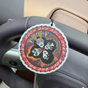 Vintage KISS Rock Band Rock And Roll Over Hanging Car Air Freshener
