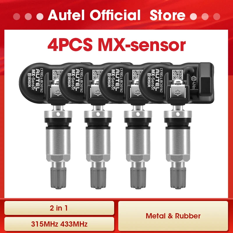 Autel MX-Sensor 315MHz/433MHz Programmable TPMS Sensor