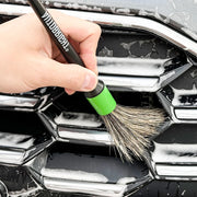 5-Piece Black & Green Car Detailing Brush Set