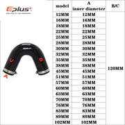 Universal 135° Silicone Intercooler Hose Coupler, 12-102mm