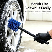 40 cm Wheel Cleaning Brush with Dense PP Bristles
