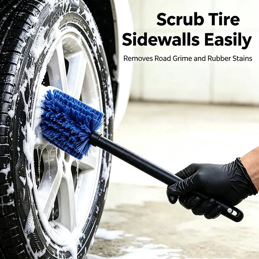 40 cm Wheel Cleaning Brush with Dense PP Bristles