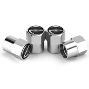 Mercedes-Benz-Style Aluminum Tire Valve Caps – 4-Piece Set