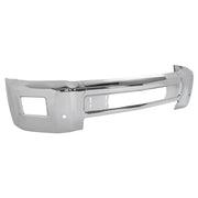 Chrome and Black Front Bumper for Chevrolet Silverado HD 2015-2019