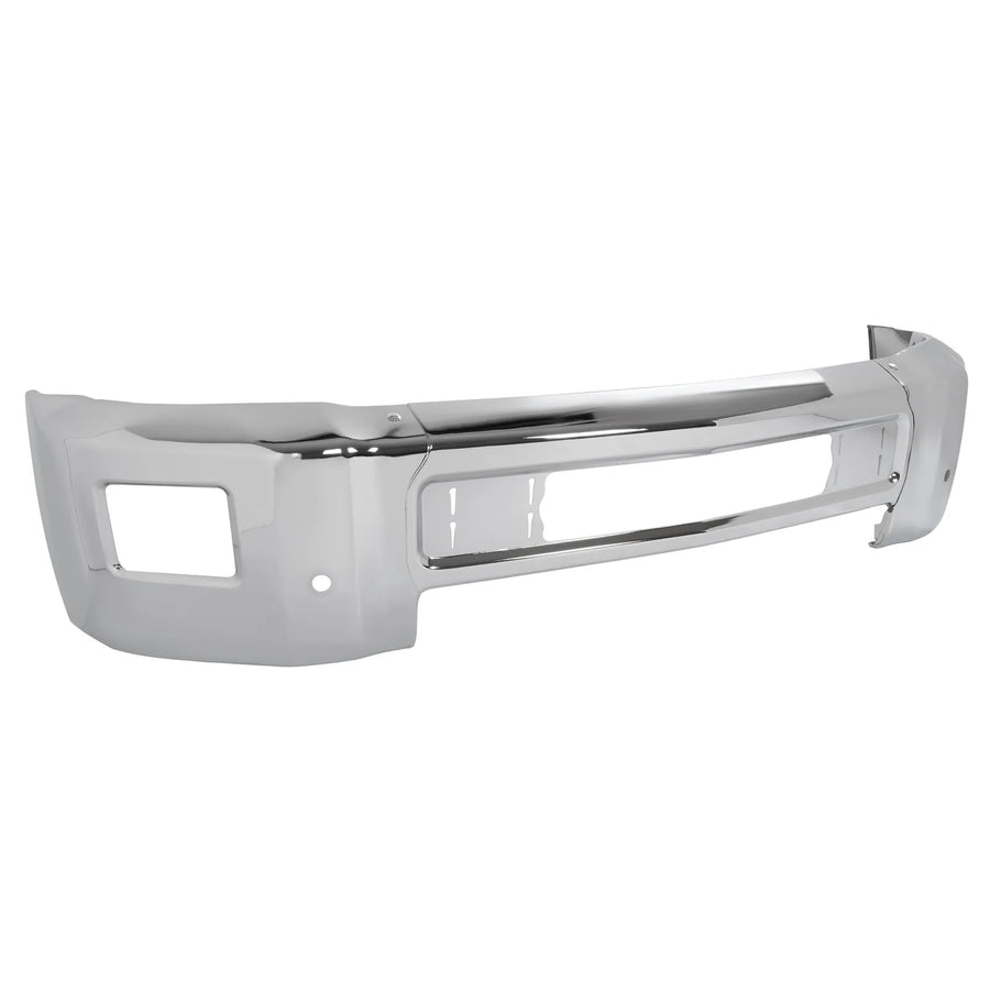 Chrome and Black Front Bumper for Chevrolet Silverado HD 2015-2019