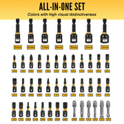 46-in-1 Magnetic Ratcheting Screwdriver and Bit Set