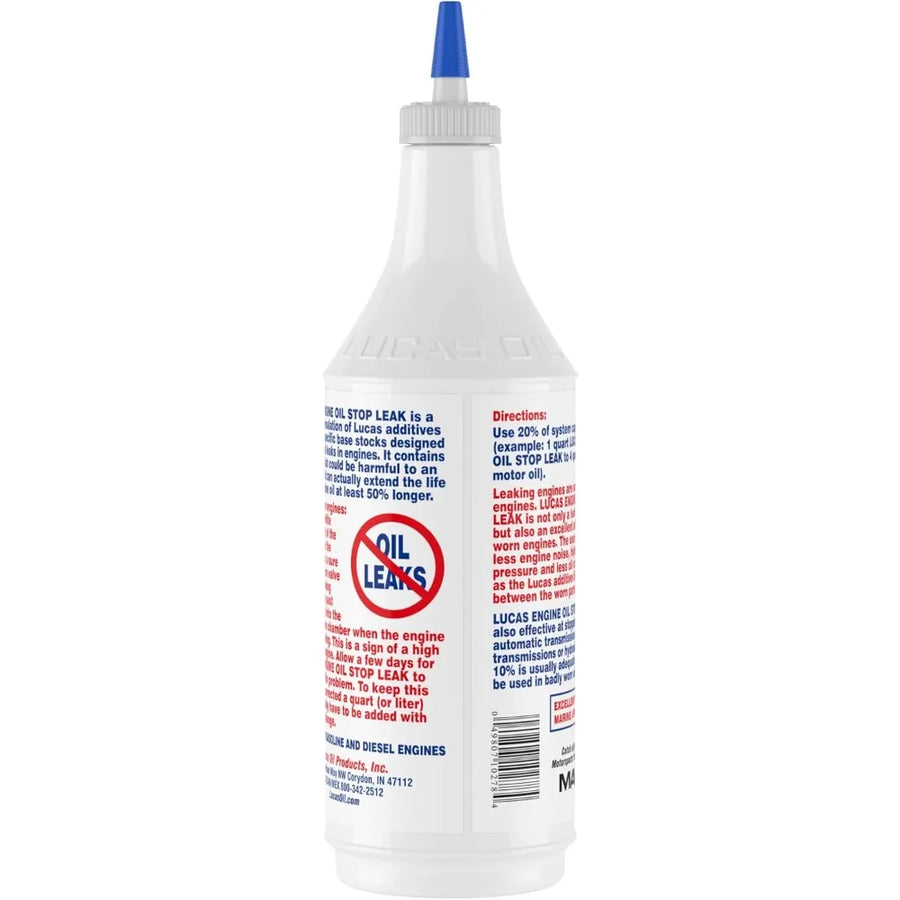 Lucas Oil Engine Oil Stop Leak, 32 oz Pack of 2