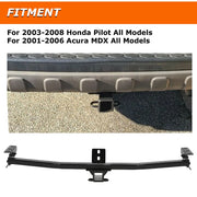 Class III 2 in Trailer Hitch Receiver – Select Honda Pilot/Acura MDX