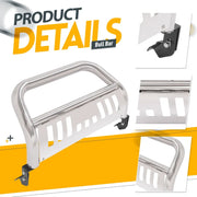 Stainless Steel Bumper Cover & Grille Kit for 2006–2016 Toyota RAV4