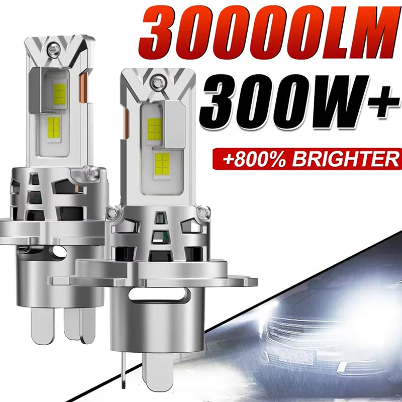 H4/H7 LED Headlight Bulb – 6000K, CANBUS