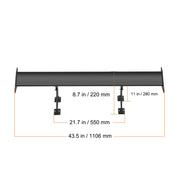 53.1-Inch Universal Double-Deck GT Rear Wing