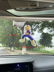 All Might My Hero Academia Anime Hanging Car Air Freshener