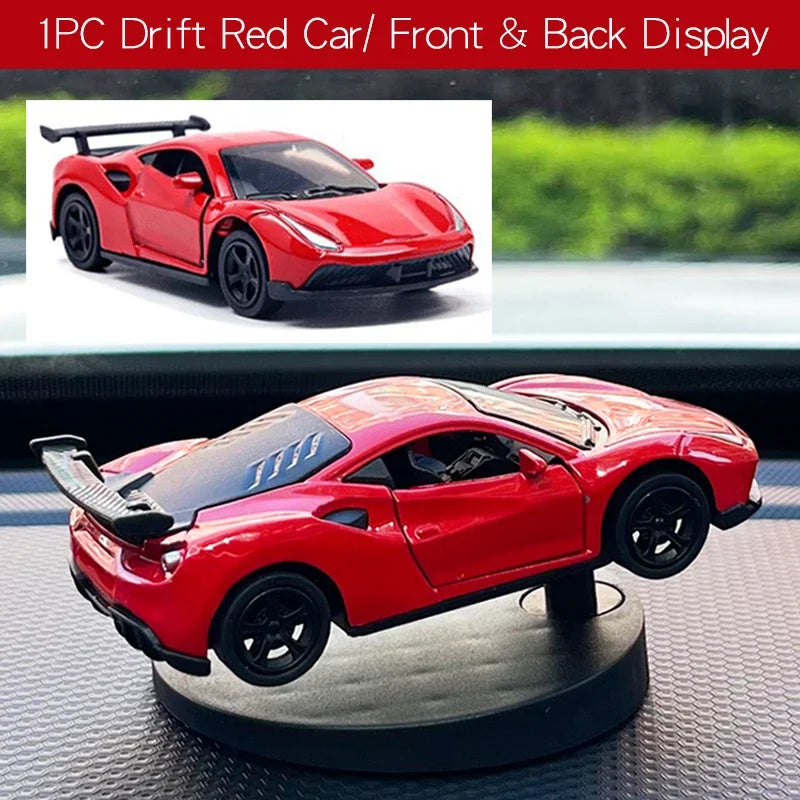 Drift Car Swinging Dashboard Ornament