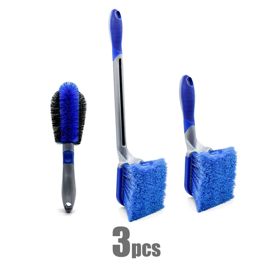 Wheel & Tire Cleaning Brushes - Individual or Combo Sets