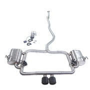 304 Stainless Steel Valved Cat-Back Exhaust System for Honda Civic 2021-2026