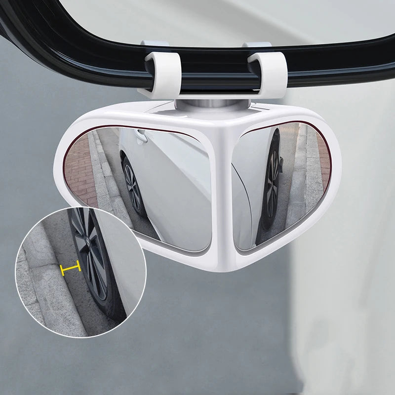 360° Adjustable Blind-Spot Mirror – Left or Right