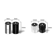 4-Piece Metal Tire Valve Cap Set for Mercedes-Benz