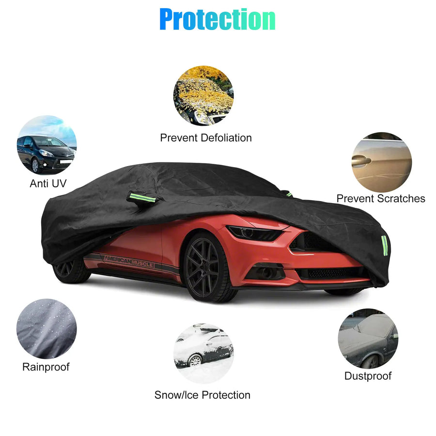 Universal All-Weather Vehicle Cover – 530 × 200 × 150 cm