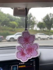 Sakura/Freesia Fresh Scent Car Air Freshener