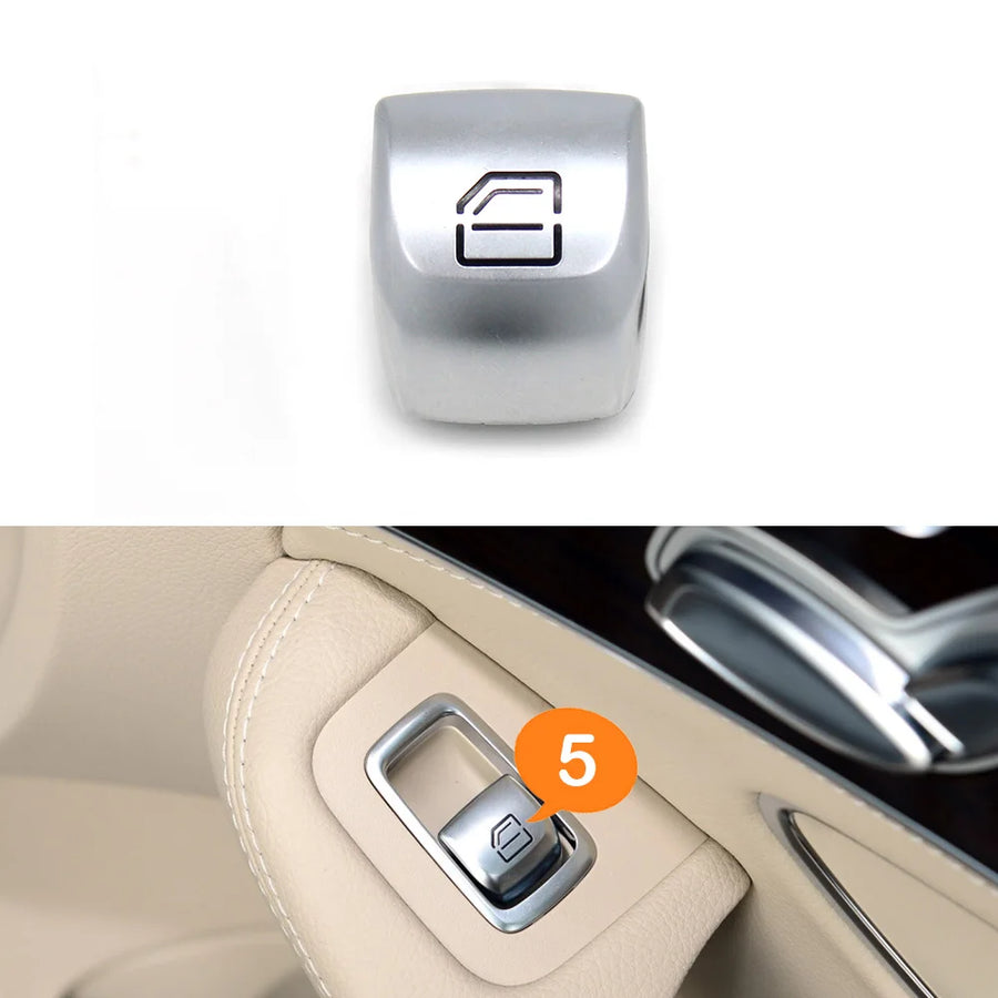 Window Regulator Switch Button Cover Cap for Mercedes-Benz C E GLC S Class W205 W253 W213 W293