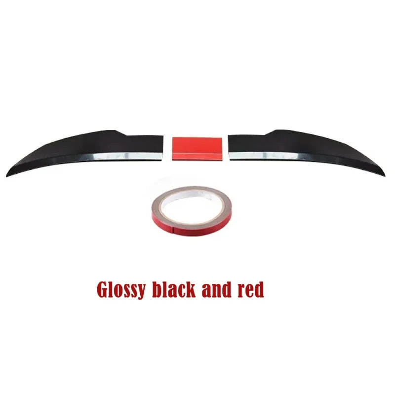 3-Piece Adjustable Universal Sedan Trunk Spoiler