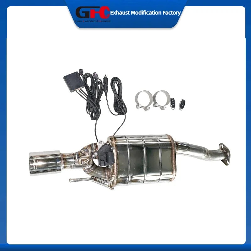 304 Stainless Steel Valved Cat-Back Exhaust System for Honda Civic 2007-2016