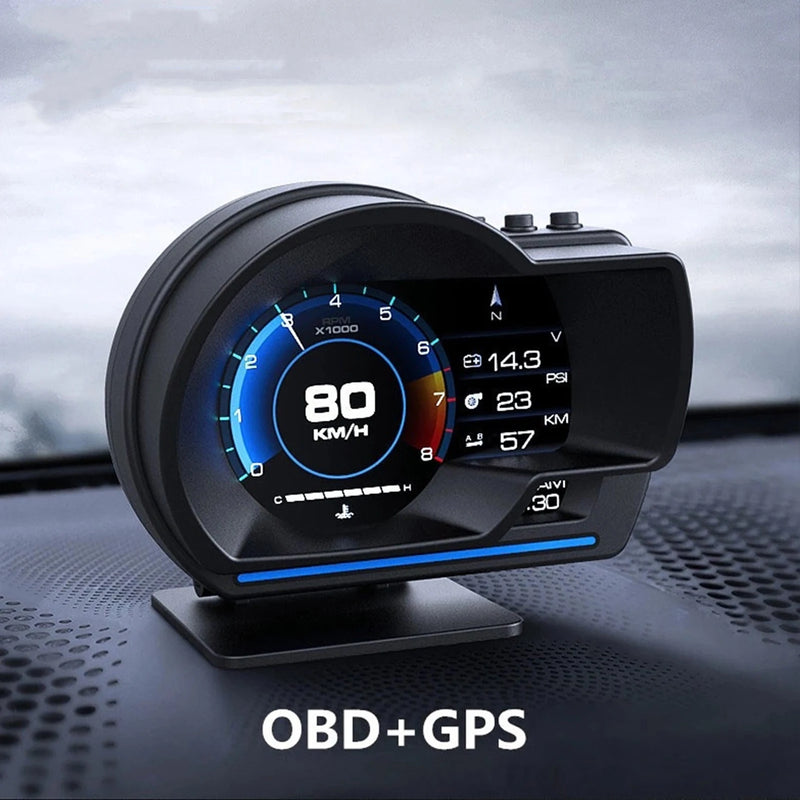 GPS/OBD2 Car Head-Up Display and Digital Performance Gauge