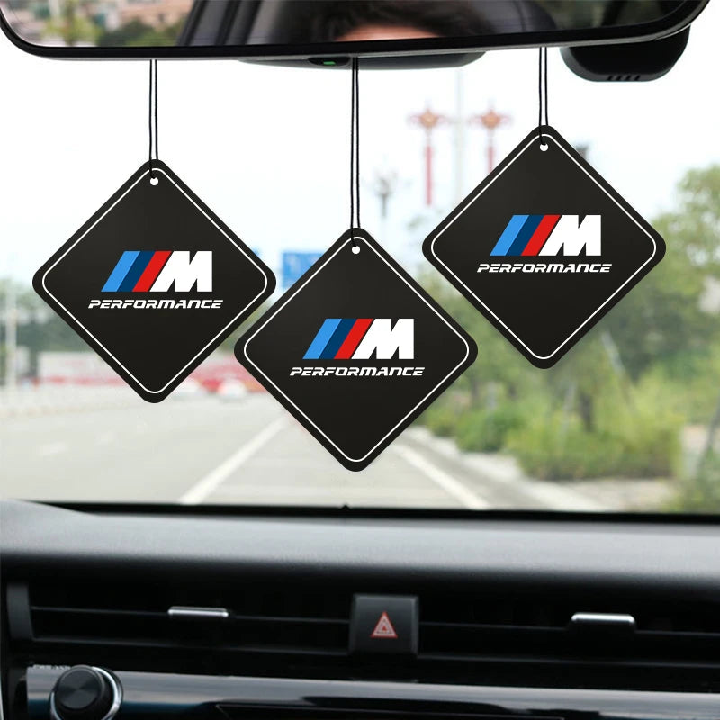 Leather Cologne Car Air Freshener Hanging Pendant