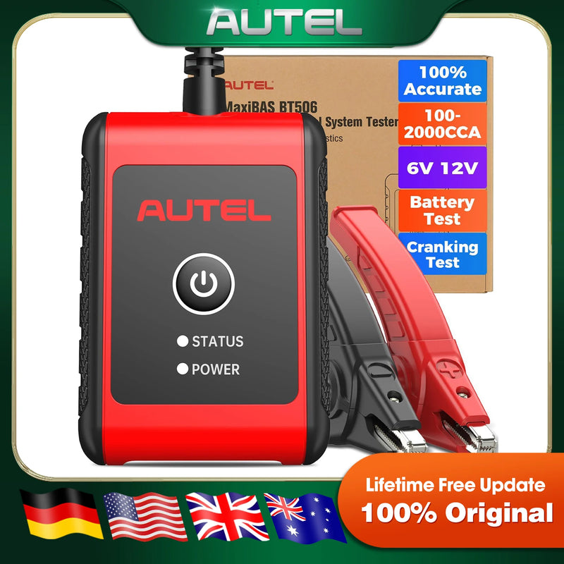 Autel MaxiBAS BT506 Battery and Electrical System Tester