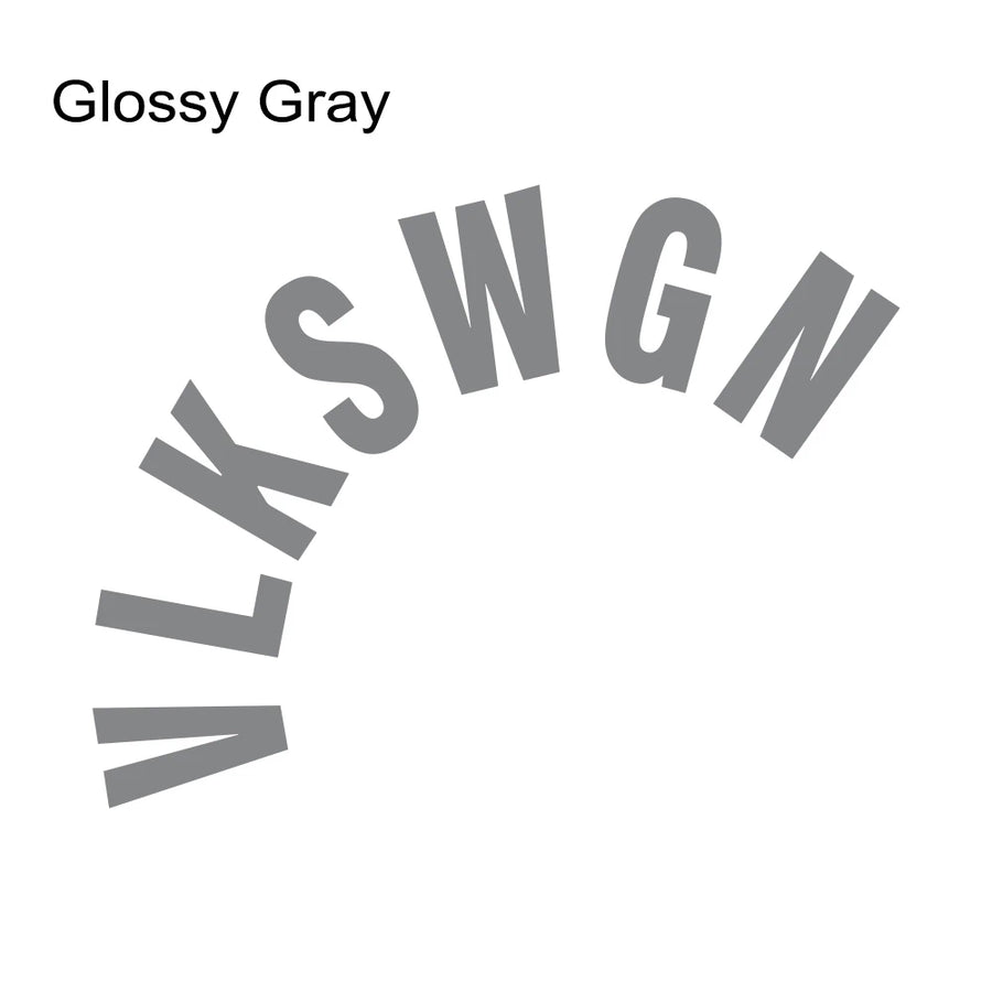 Rear Window Vinyl Decal for Volkswagen Golf and Polo – 2 Sizes