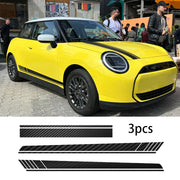 Long-Strip Hood and Door Vinyl Decal Set