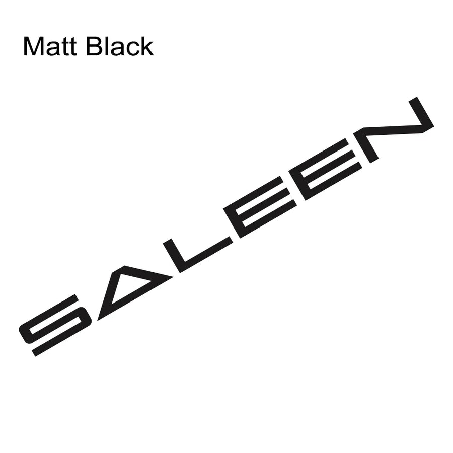 SALEEN Windshield Vinyl Decal for Ford Mustang – 100 × 7.5 cm