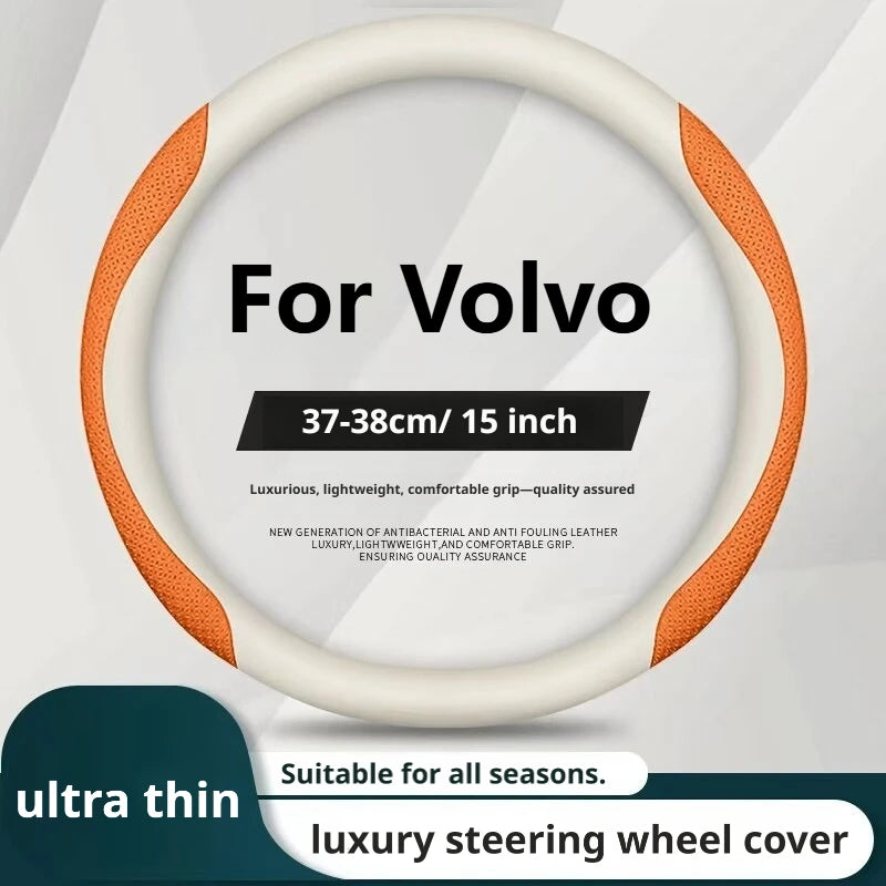 37-38Cm Steering Wheel Cover for Volvo XC40 XC60 XC90 XC40 S90 S60 V90 V60