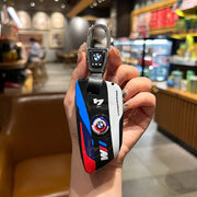 Zinc Alloy and Silicone Car Key Case Cover for BMW