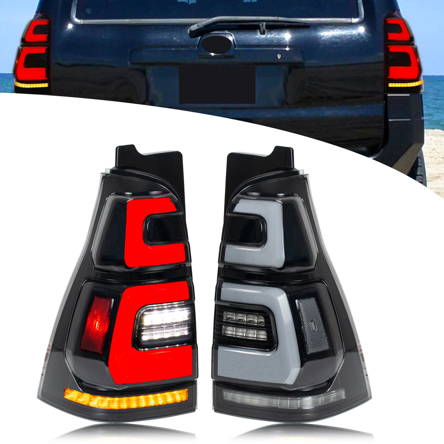Toyota 4Runner 4th-Gen Sequential LED Tail Light Pair – 2003–2009