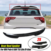Gloss Black Rear Roof Spoiler for Volkswagen Polo