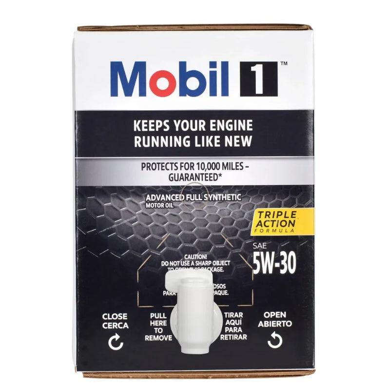 Mobil 1 Advanced Full Synthetic 5W-30 Motor Oil, 12 Quart