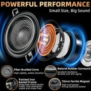 3.5-Inch 300W Coaxial Car Speakers