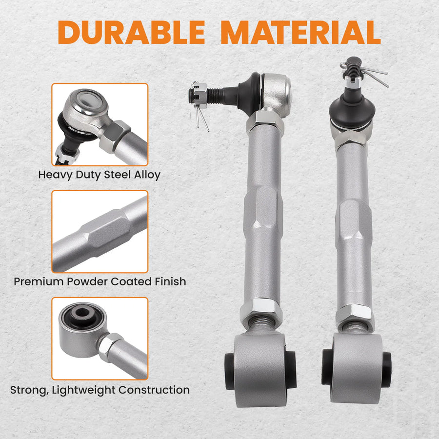 Pair Adjustable Rear Toe Control Arms Sets for Lexus 2000-2005